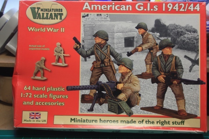 *DISC*VALIANT MINIATURES 1/72 AMERICAN G.I.'S 1943/44 - Valliant