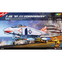 Academy 1/48 F-4B "VF-111 Sundowners" Phantom II MCP Plastic Model Kit [12232]