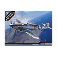 Academy 1/48 Messerschmitt Bf109G-6/G-2 "JG 27" Plastic Model Kit [12321]