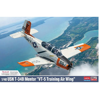 Academy 1/48 USN T-34B Mentor "VT-5 Training Air Wing" Plastic Model Kit