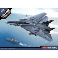 Academy 1/72 USN F-14B "VF-103 Jolly Rogers" Plastic Model Kit [12578]