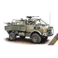 Ace Model 1/72 JACAM 4x4 Unimog for Long-Range Patrol Missions Plastic Model Kit [72458] [72458]