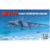 AFV Club 1/100 Mig-25 Fighter Plastic Model Kit [AF10001]