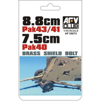 AFV Club 1/35 German Pak43/41 & Pak 40 Brass Shield Bolt Set Conversion Kit [AF35073]