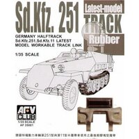 AFV Club 1/35 German Sd.Kfz.251 Final Model Track Link (Workable) Conversion Kit [AF35081]