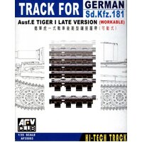 AFV Club 1/35 Tracklink For German Tiger I Late Version (Workable) Plastic Model Kit [AF35093]