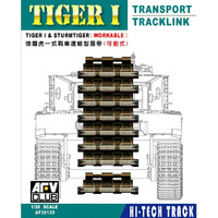 AFV Club 1/35 Transport Type Track Link For Tiger I (Workable) Plastic Model Kit [AF35129]