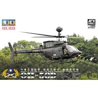 AFV Club 1/35 R.O.C. Taiwan Army Oh-58D Kiowa Warrior Plastic Model Kit [AF35S62]