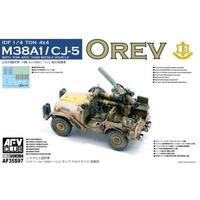 AFV Club 1/35 IDF 1/4 TON 4x4 M38A1/CJ05 Anti Tank Missile Vehicle Plastic Model Kit [AF35S97]