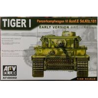 AFV Club 1/48 German Tiger I Early Version Plastic Model Kit [AF48002]