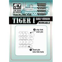 AFV Club 1/48 Tracklink For Tigeri Early Version (Workable) Plastic Model Kit [AF48004]