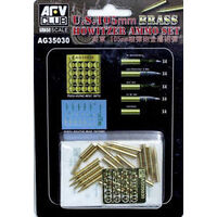 AFV Club 1/35 U.S.105mm Howitzer Ammo Set Plastic Model Kit [AG35030]