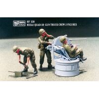 AFV Club M35A1 Quad-50 Gun Truck Crew Plastic Model Kit [HF530]