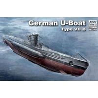 AFV Club 1/350 German U-Boat Type VII B Plastic Model Kit [SE73502]