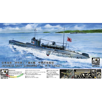 AFV Club 1/350 Japanese Navy Submarine I-27 Plastic Model Kit [SE73514]