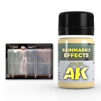 AK Interactive Weathering: Rainmarks Effects 35ml Enamel Paint