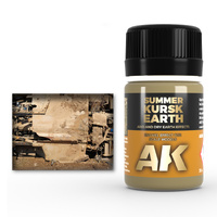 AK Interactive Weathering: Summer Kursk Earth Effects 35ml Enamel Paint