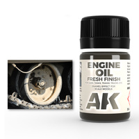 AK Interactive Weathering: Engine Oil 35ml Enamel Paint