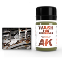 AK Interactive Weathering: Wash For Interiors 35ml Enamel Paint