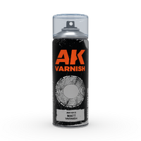 AK Interactive Matt Varnish - Spray Paint 400ml (Includes 2 nozzles)