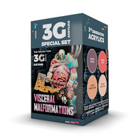 AK Interactive Wargame: Visceral Malformations Acrylic Paint Set 3rd Generation