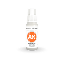 AK Interactive Offwhite Acrylic Paint 17ml 3rd Generation