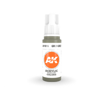 AK Interactive Grey-Green Acrylic Paint 17ml 3rd Generation