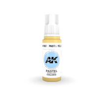 AK Interactive Pastel Yellow Acrylic Paint 17ml 3rd Generation