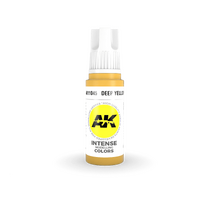 AK Interactive Deep Yellow Intense Acrylic Paint 17ml 3rd Generation