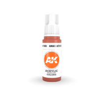 AK Interactive Amaranth Red Acrylic Paint 17ml 3rd Generation