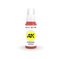 AK Interactive Deep Red Intense Acrylic Paint 17ml 3rd Generation