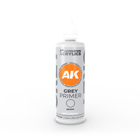 AK Interactive Grey Primer 100ml 3rd Generation