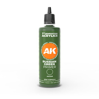 AK Interactive Russian Green Surface Primer 100ml 3rd Generation