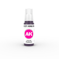 AK Interactive Colour Punch: King Purple 17 ml Acrylic Paint 3rd Generation