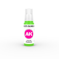 AK Interactive Colour Punch: Slime Green 17 ml Acrylic Paint 3rd Generation