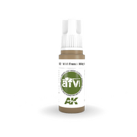 AK Interactive AFV Series: WWI French Milky Coffee Acrylic Paint 17ml 3rd Generation