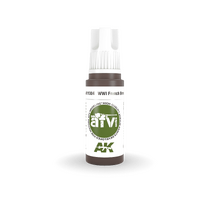 AK Interactive AFV Series: WWI French Brown Acrylic Paint 17ml 3rd Generation