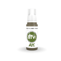 AK Interactive AFV Series: RAL 6040 F9 Helloliv Acrylic Paint 17ml 3rd Generation