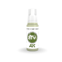 AK Interactive AFV Series: APC Interior Light Green (FS24533) Acrylic Paint 17ml 3rd Generation