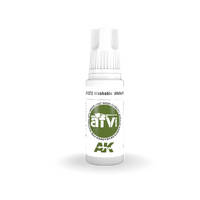 AK Interactive AFV Series: Washable White Paint Acrylic Paint 17ml 3rd Generation