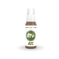 AK Interactive AFV Series: S.C.C. No.2 Brown Acrylic Paint 17ml 3rd Generation