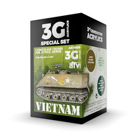 AK Interactive AFV Series: Vietnam Colors Acrylic Paint Set 3rd Generation