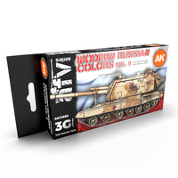 AK Interactive AFV Series: Modern Russian Colours Vol 2 Acrylic Paint Set 3rd Generation