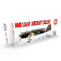 AK Interactive Air Series: WWII IJAAF Aircraft Colors Acrylic Paint Set 3rd Generation