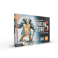 AK Interactive Signature Set: Carlos Tobes - 14 Colours + Figure