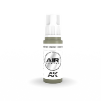 AK Interactive Air Series: US Interior Yellow Green Acrylic Paint 17ml 3rd Generation