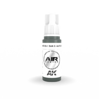 AK Interactive Air Series: Dull Dark Green FS 34092 Acrylic Paint 17ml 3rd Generation