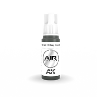 AK Interactive Air Series: IJN D1 Deep Green Black Acrylic Paint 17ml 3rd Generation