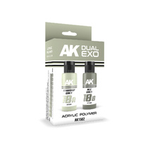 AK Interactive Dual Exo Starship Grey & Ncc Grey  Paint Set