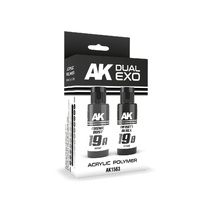 AK Interactive Dual Exo Cosmic Dust & Infinity Black Paint Set